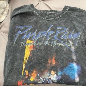 Purple rain shirt prince